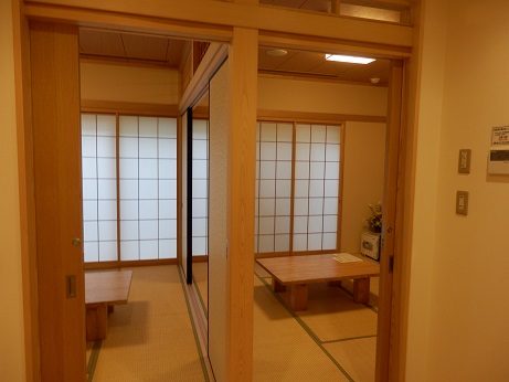 ご家族の控室