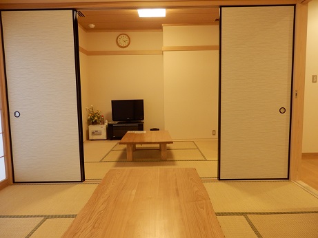 ご家族の控室