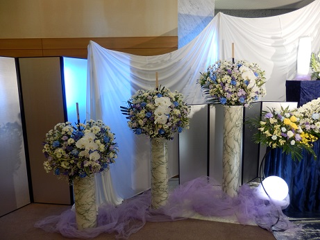 籠生花設営例